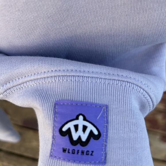 Wild Fang Hoodie Legend of Demon Fang Lavender Cat Monster Unisex Size Medium - Picture 5 of 7